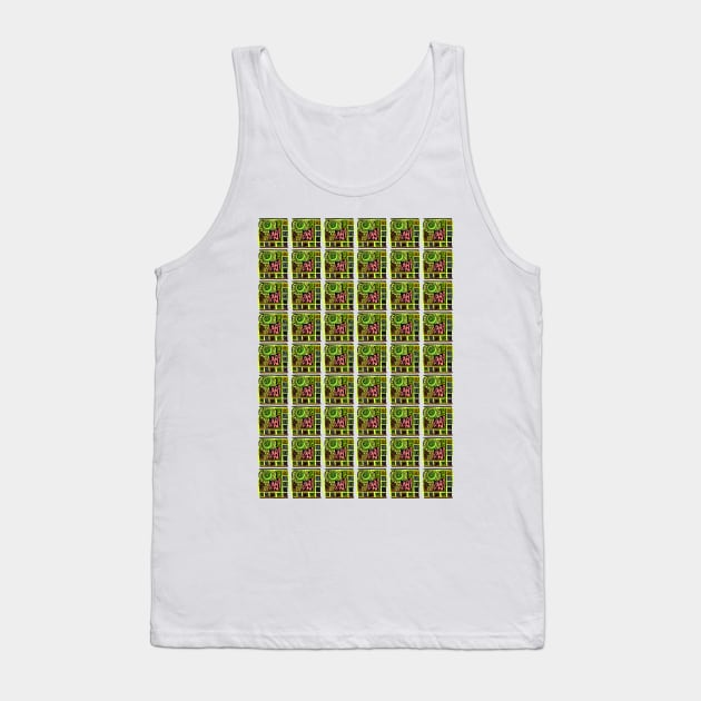 hand drawn doodle art pattern Tank Top by stephenignacio